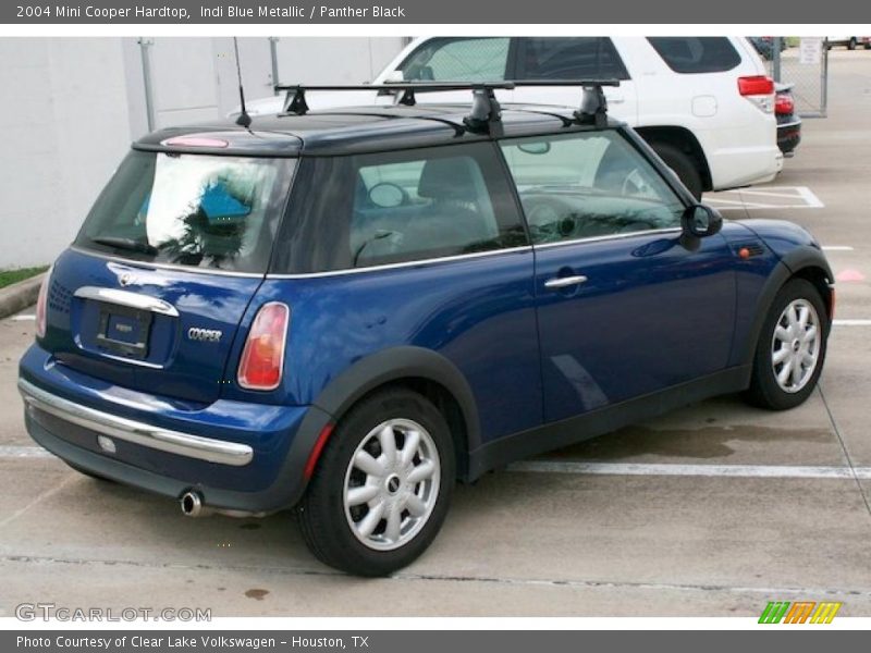 Indi Blue Metallic / Panther Black 2004 Mini Cooper Hardtop