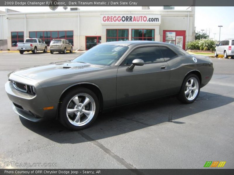 Dark Titanium Metallic / Dark Slate Gray 2009 Dodge Challenger R/T Classic