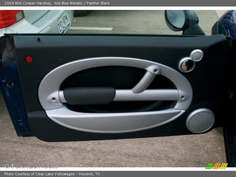 Indi Blue Metallic / Panther Black 2004 Mini Cooper Hardtop