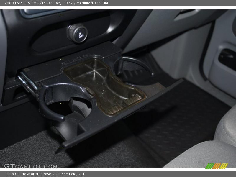 Black / Medium/Dark Flint 2008 Ford F150 XL Regular Cab