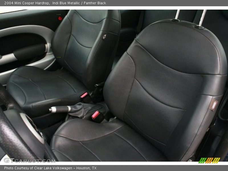 Indi Blue Metallic / Panther Black 2004 Mini Cooper Hardtop