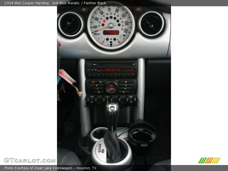 Indi Blue Metallic / Panther Black 2004 Mini Cooper Hardtop