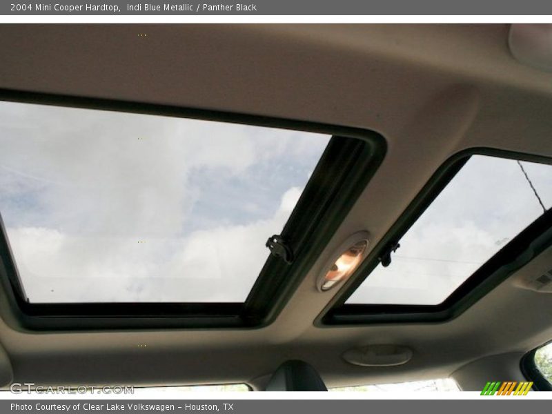 Indi Blue Metallic / Panther Black 2004 Mini Cooper Hardtop