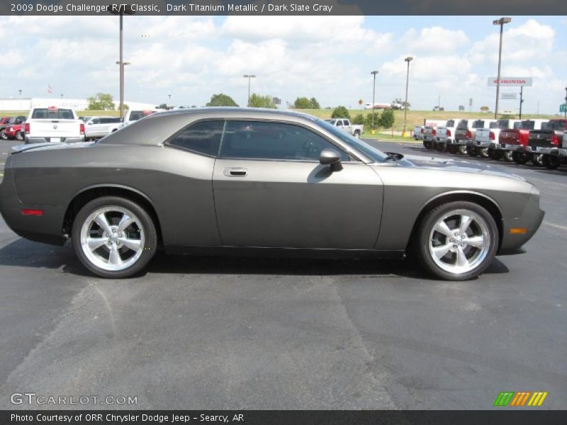 Dark Titanium Metallic / Dark Slate Gray 2009 Dodge Challenger R/T Classic