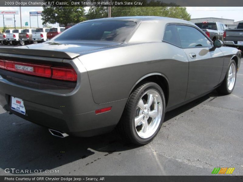 Dark Titanium Metallic / Dark Slate Gray 2009 Dodge Challenger R/T Classic