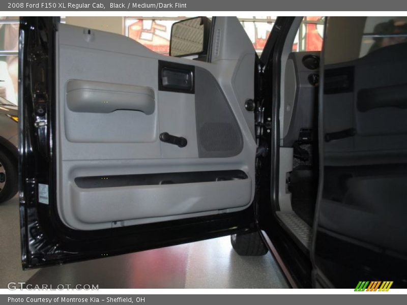 Black / Medium/Dark Flint 2008 Ford F150 XL Regular Cab