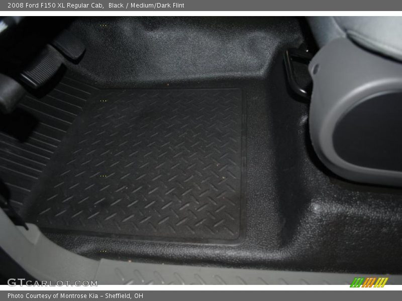 Black / Medium/Dark Flint 2008 Ford F150 XL Regular Cab