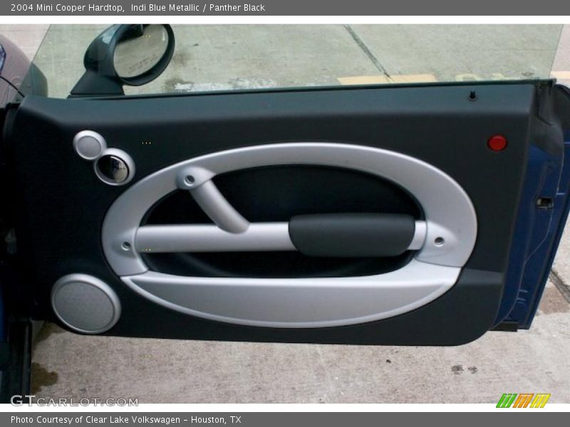 Indi Blue Metallic / Panther Black 2004 Mini Cooper Hardtop