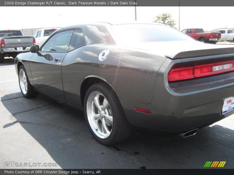Dark Titanium Metallic / Dark Slate Gray 2009 Dodge Challenger R/T Classic