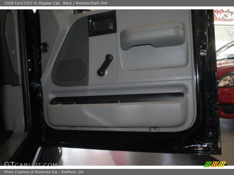 Black / Medium/Dark Flint 2008 Ford F150 XL Regular Cab