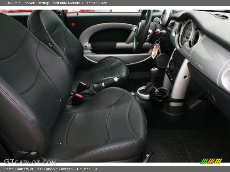 Indi Blue Metallic / Panther Black 2004 Mini Cooper Hardtop