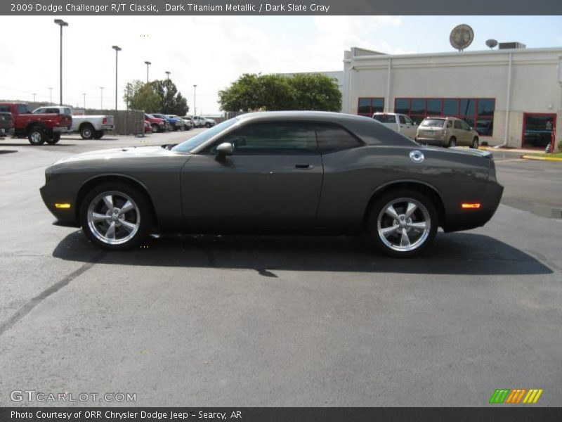 Dark Titanium Metallic / Dark Slate Gray 2009 Dodge Challenger R/T Classic