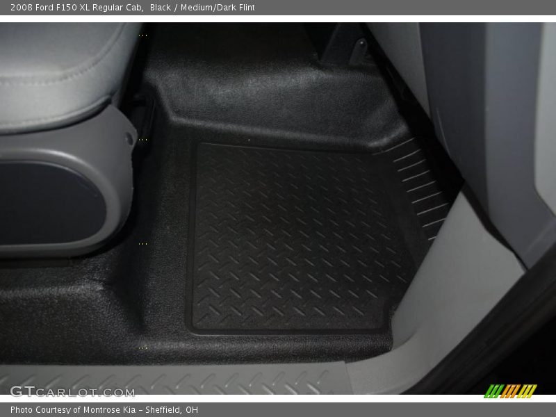 Black / Medium/Dark Flint 2008 Ford F150 XL Regular Cab