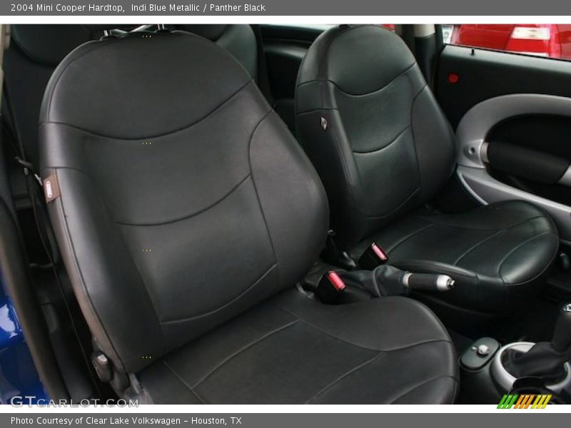 Indi Blue Metallic / Panther Black 2004 Mini Cooper Hardtop