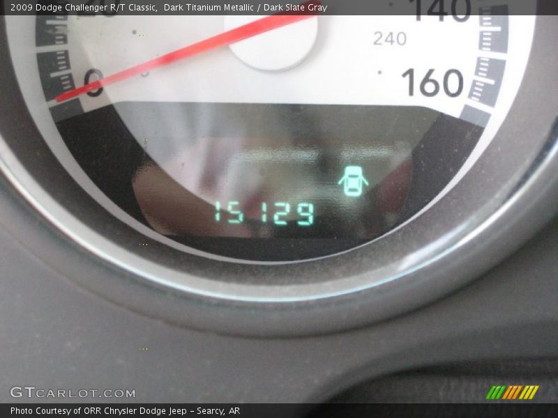Dark Titanium Metallic / Dark Slate Gray 2009 Dodge Challenger R/T Classic