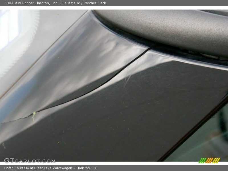 Indi Blue Metallic / Panther Black 2004 Mini Cooper Hardtop