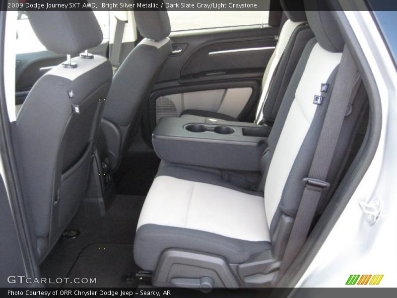 Bright Silver Metallic / Dark Slate Gray/Light Graystone 2009 Dodge Journey SXT AWD
