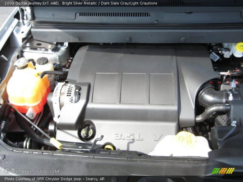 Bright Silver Metallic / Dark Slate Gray/Light Graystone 2009 Dodge Journey SXT AWD