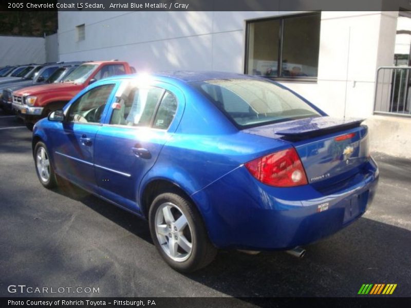 Arrival Blue Metallic / Gray 2005 Chevrolet Cobalt LS Sedan