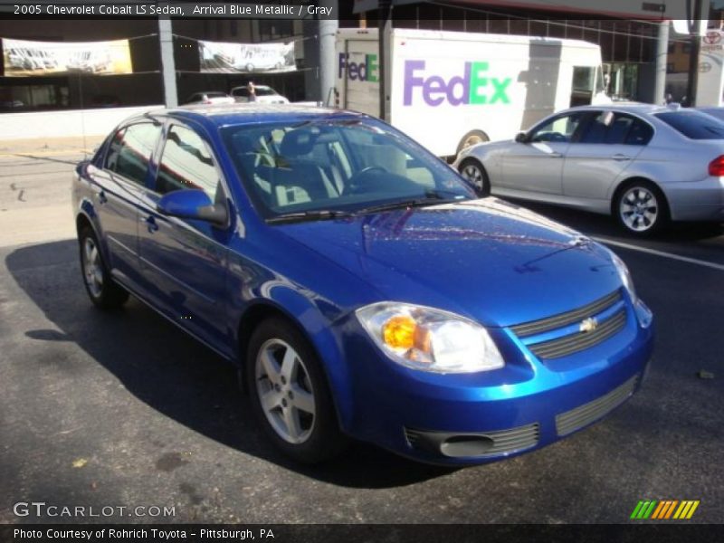 Arrival Blue Metallic / Gray 2005 Chevrolet Cobalt LS Sedan