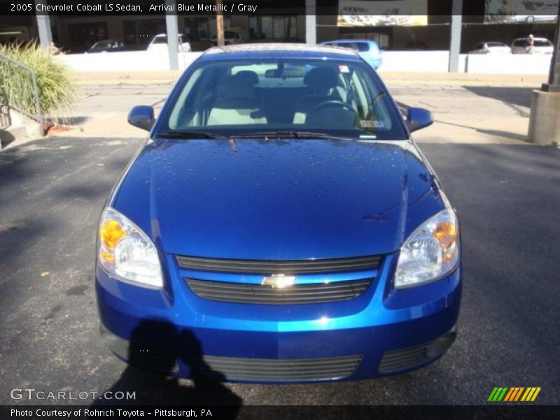 Arrival Blue Metallic / Gray 2005 Chevrolet Cobalt LS Sedan