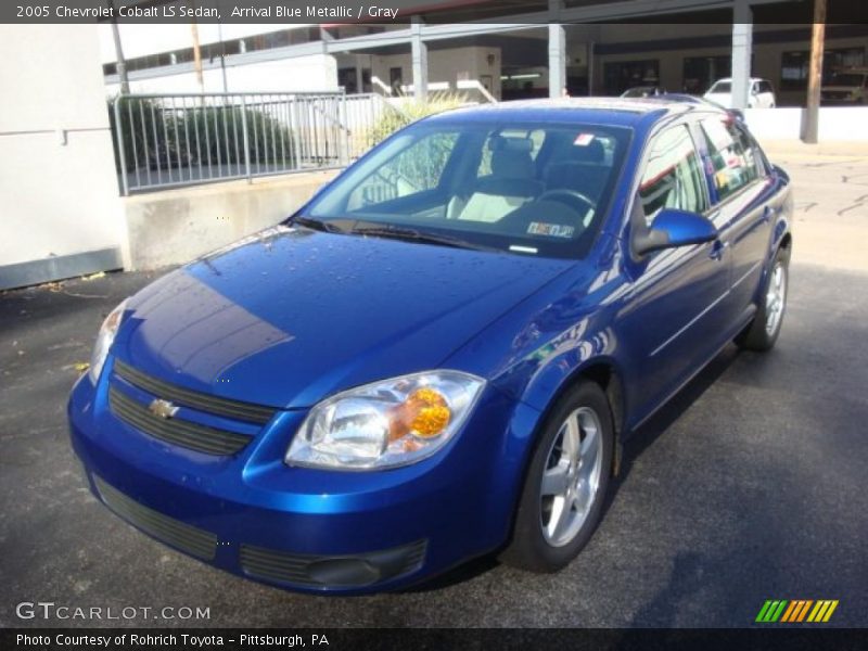 Arrival Blue Metallic / Gray 2005 Chevrolet Cobalt LS Sedan