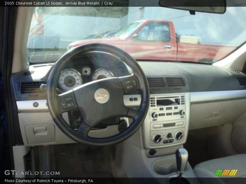 Arrival Blue Metallic / Gray 2005 Chevrolet Cobalt LS Sedan