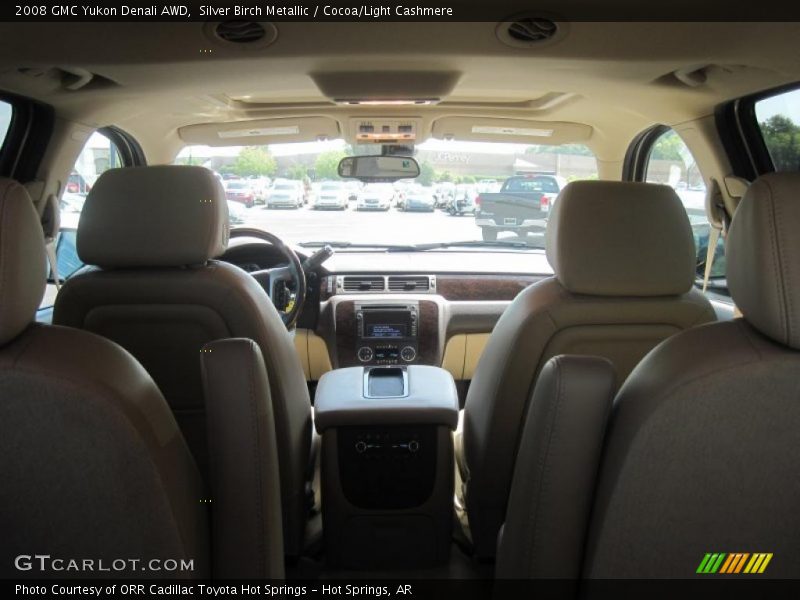 Silver Birch Metallic / Cocoa/Light Cashmere 2008 GMC Yukon Denali AWD