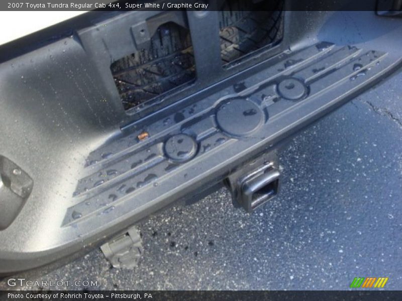 Super White / Graphite Gray 2007 Toyota Tundra Regular Cab 4x4
