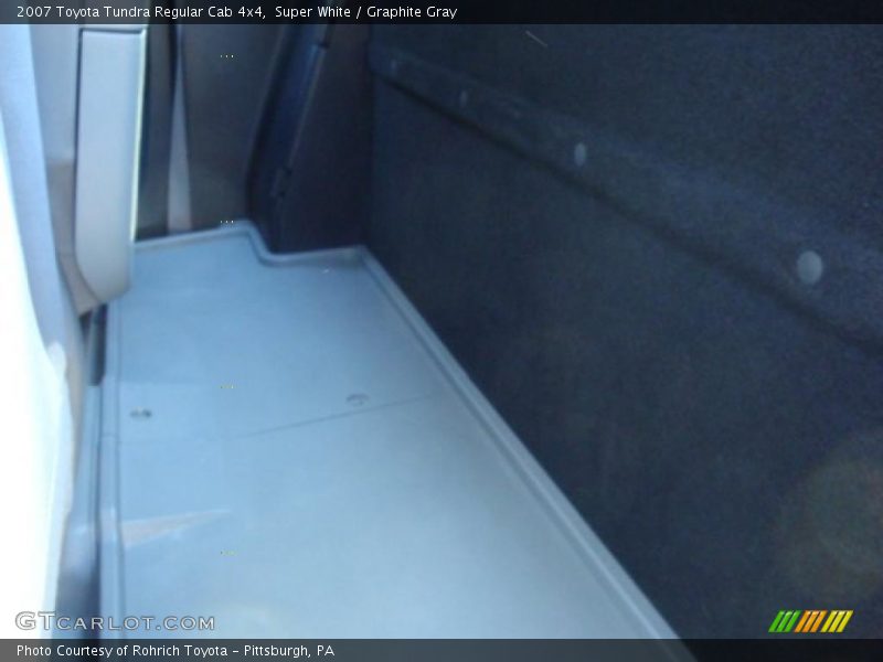 Super White / Graphite Gray 2007 Toyota Tundra Regular Cab 4x4