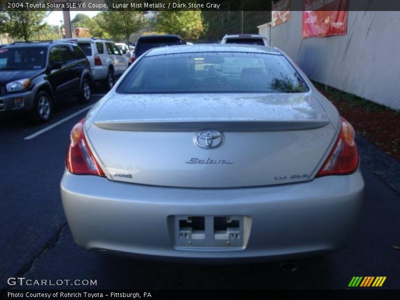 Lunar Mist Metallic / Dark Stone Gray 2004 Toyota Solara SLE V6 Coupe