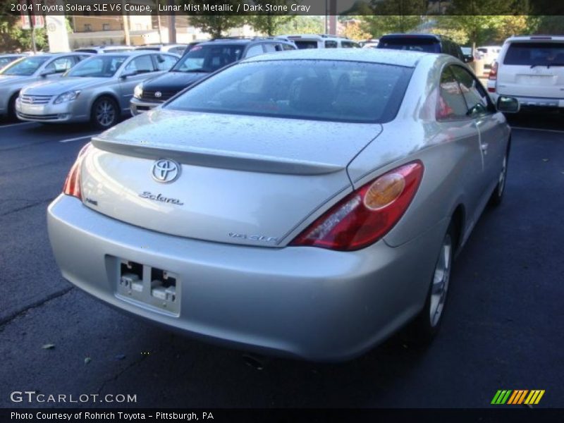 Lunar Mist Metallic / Dark Stone Gray 2004 Toyota Solara SLE V6 Coupe