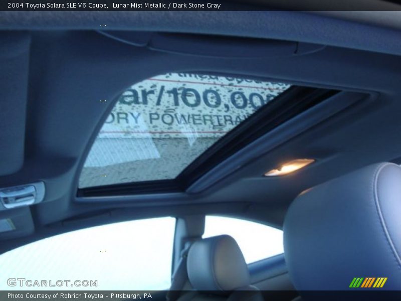 Lunar Mist Metallic / Dark Stone Gray 2004 Toyota Solara SLE V6 Coupe