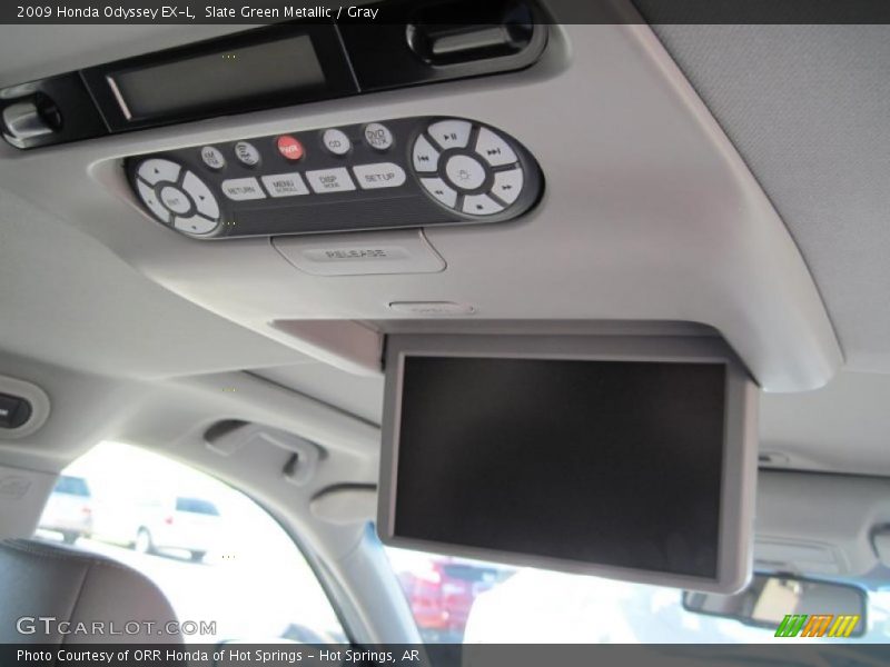 Slate Green Metallic / Gray 2009 Honda Odyssey EX-L