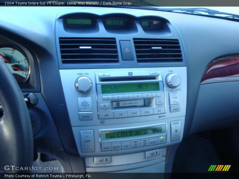 Lunar Mist Metallic / Dark Stone Gray 2004 Toyota Solara SLE V6 Coupe