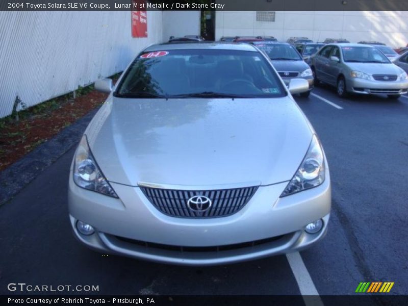 Lunar Mist Metallic / Dark Stone Gray 2004 Toyota Solara SLE V6 Coupe