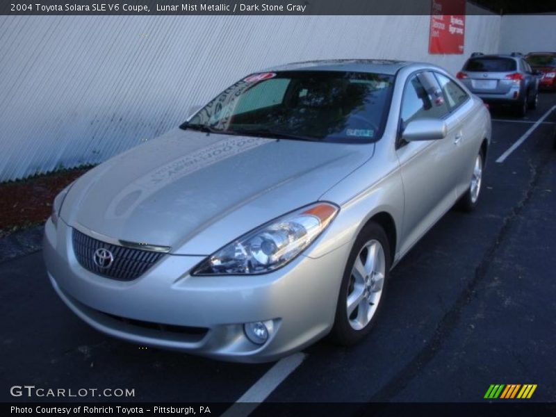 Lunar Mist Metallic / Dark Stone Gray 2004 Toyota Solara SLE V6 Coupe