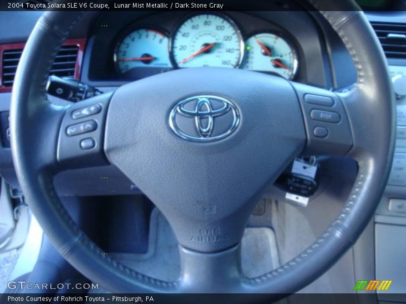 Lunar Mist Metallic / Dark Stone Gray 2004 Toyota Solara SLE V6 Coupe