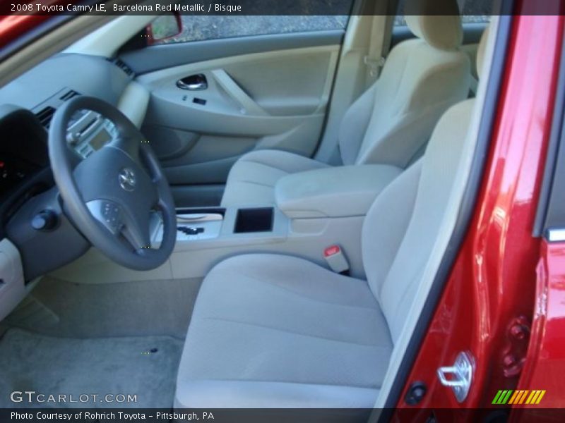 Barcelona Red Metallic / Bisque 2008 Toyota Camry LE