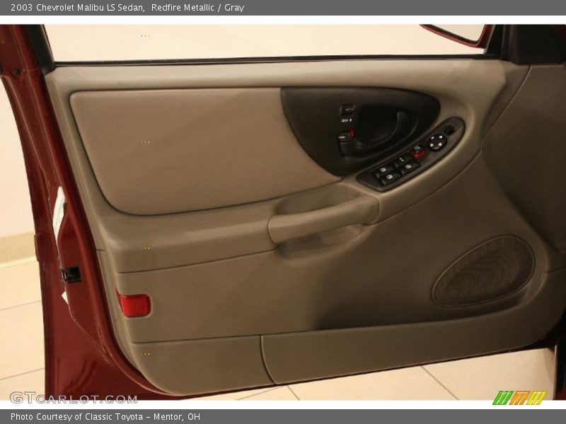 Redfire Metallic / Gray 2003 Chevrolet Malibu LS Sedan