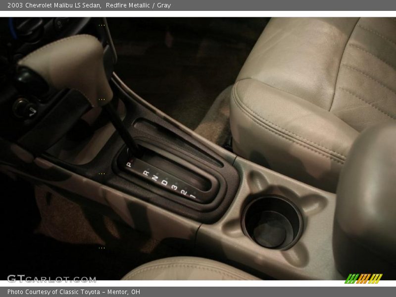 Redfire Metallic / Gray 2003 Chevrolet Malibu LS Sedan