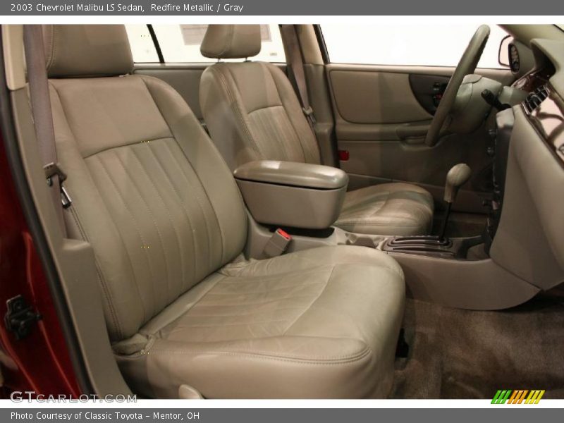 Redfire Metallic / Gray 2003 Chevrolet Malibu LS Sedan