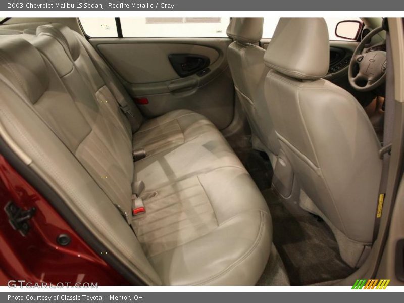 Redfire Metallic / Gray 2003 Chevrolet Malibu LS Sedan