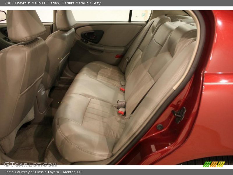 Redfire Metallic / Gray 2003 Chevrolet Malibu LS Sedan