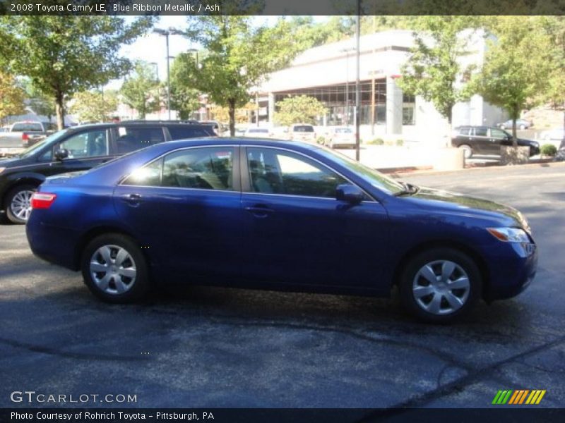 Blue Ribbon Metallic / Ash 2008 Toyota Camry LE