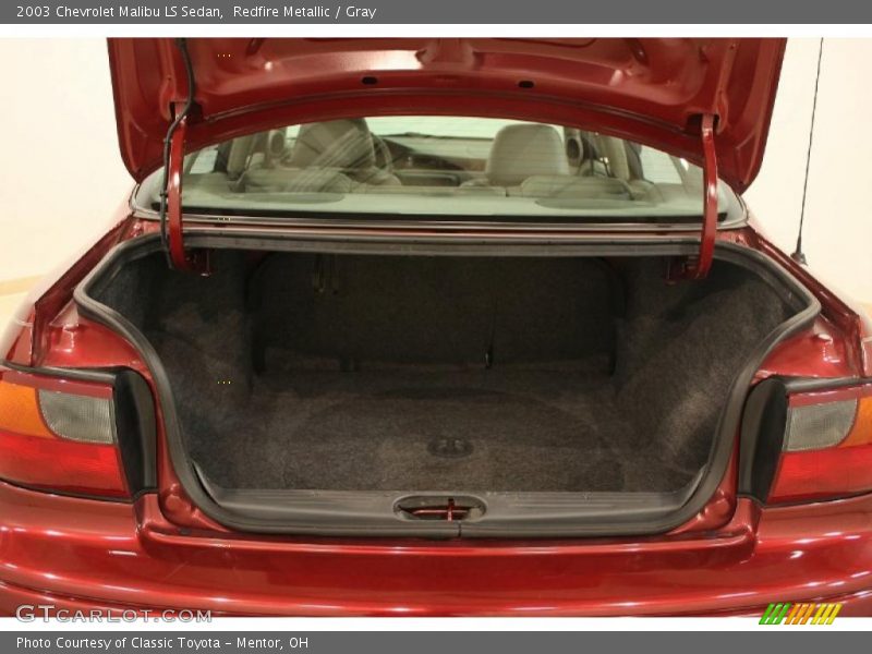 Redfire Metallic / Gray 2003 Chevrolet Malibu LS Sedan
