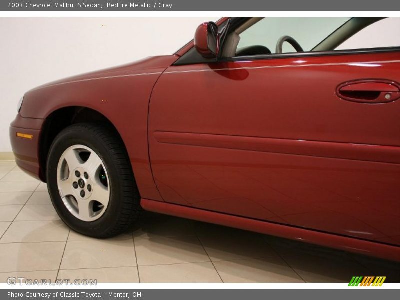 Redfire Metallic / Gray 2003 Chevrolet Malibu LS Sedan