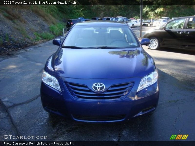 Blue Ribbon Metallic / Ash 2008 Toyota Camry LE