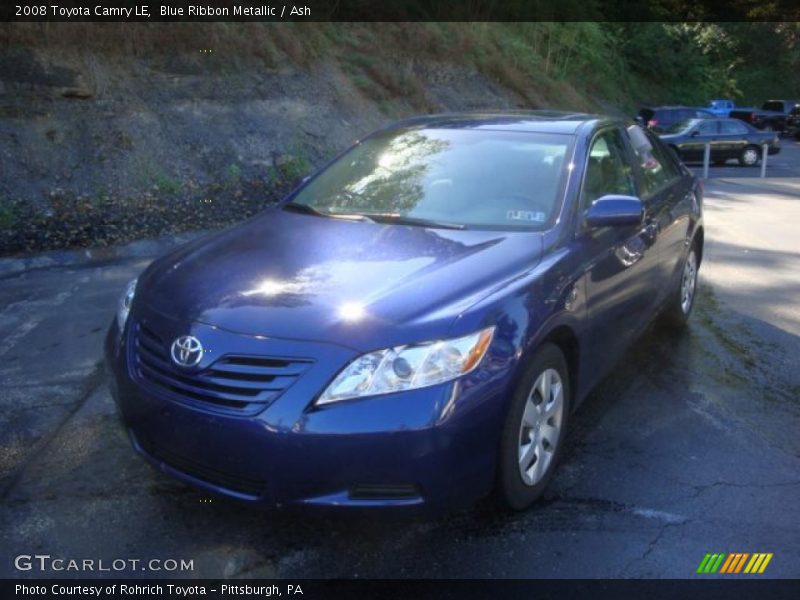 Blue Ribbon Metallic / Ash 2008 Toyota Camry LE