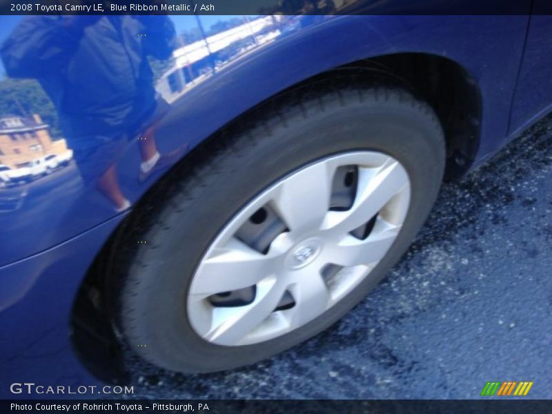Blue Ribbon Metallic / Ash 2008 Toyota Camry LE